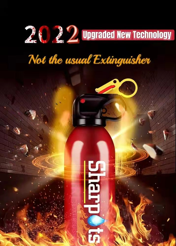 Home & Car Use Portable Fire Extinguisher for Home Car Small Fire Emergency Tool Accessories Upgraded Type Non-Toxic