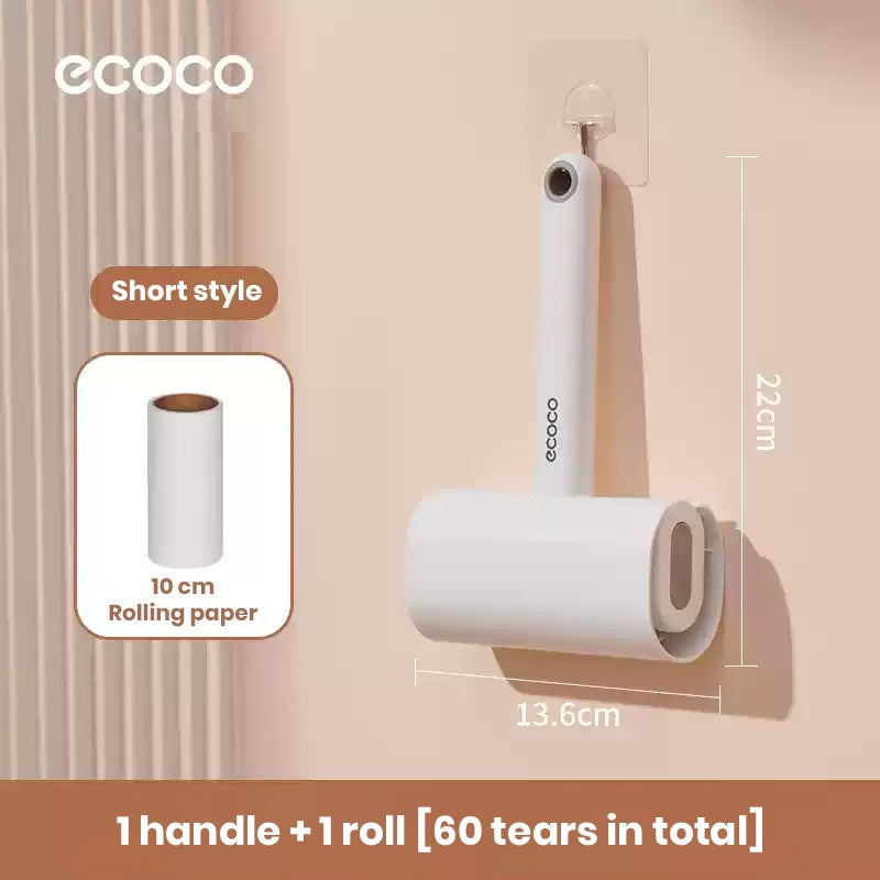 Ecoco Sticky Hair Remover Lint Roller Clothes Cleaning Tool Dust Animal Hair Adhesive Cleaner Refill