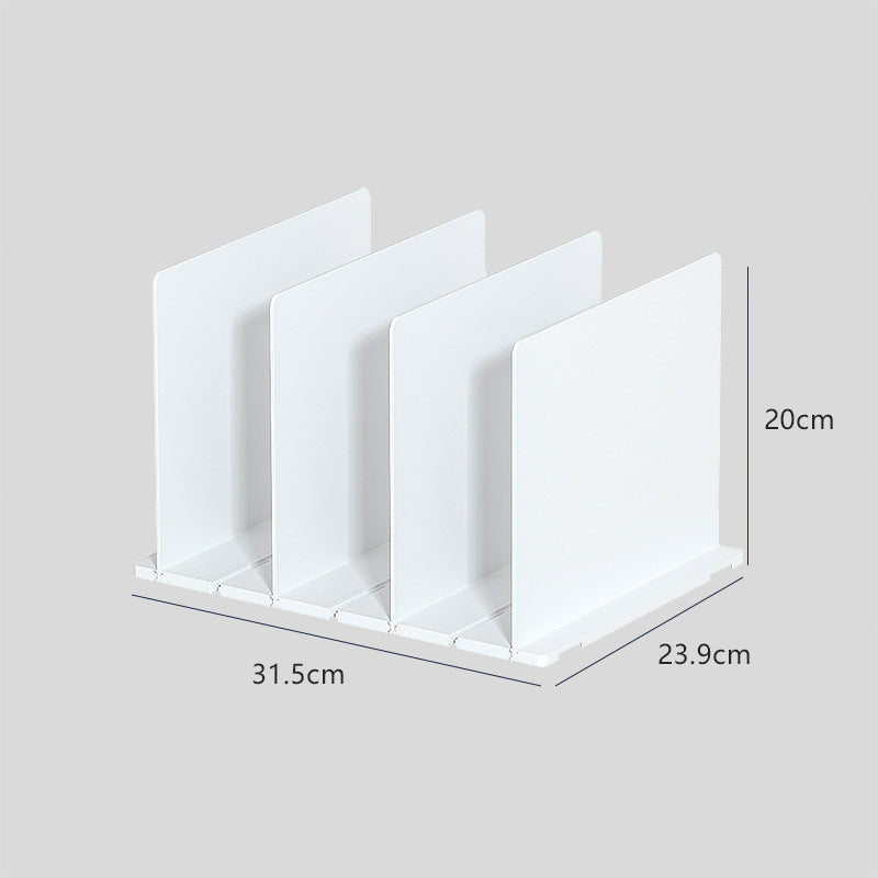Adjustable Closet Bag Book File Organizer Dividers Purse Handbag Storage Box Rack Partition