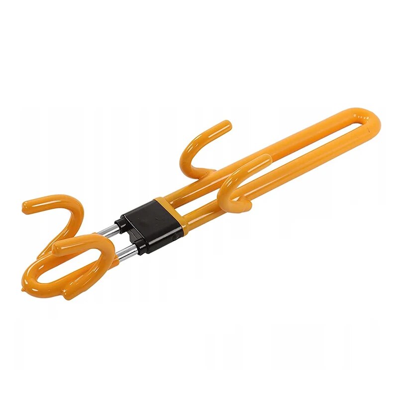 Twin Hook Car Steering Wheel Lock Anti-Theft Vehicle Double Antitheft Locking Device Theft Security Protection Essential