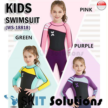 Girls purple hot sale swimming costume