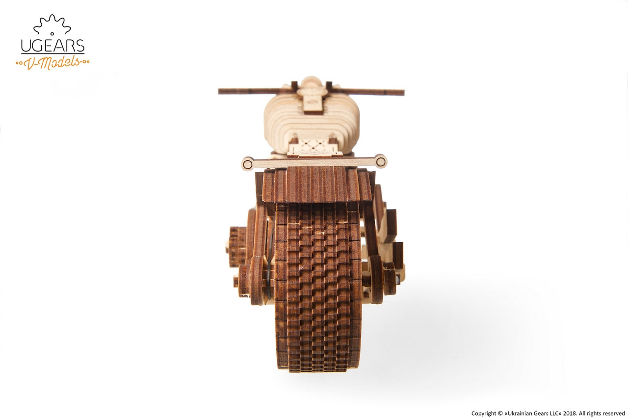 Ugears Bike Vm-02 ★Mechanical 3D Puzzle Kit Model Toys Gift Present Birthday Xmas Christmas Kids Adults