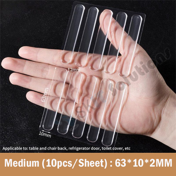Soft Silicone Gel Anti-Collision Sticker Baby Protection Door Bumper Drawer Stopper Protector Tape