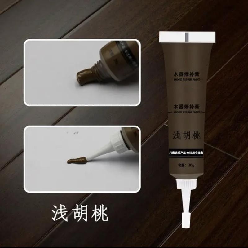 Wood Furniture Repair Paste Cream Floor Table Chair Door Scratch Filler Stain Touch-Up Coloring Agent