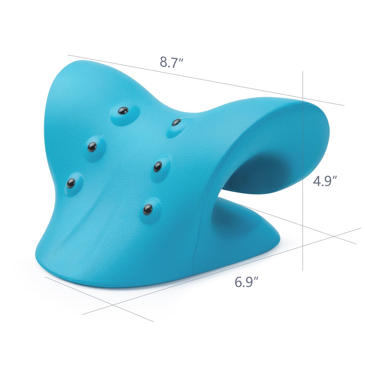 Cervical Spine Massage Pillow with Magnetic Therapy Neck Shoulder Stretch Tractor Posture Corrector Pain Relief Muscle