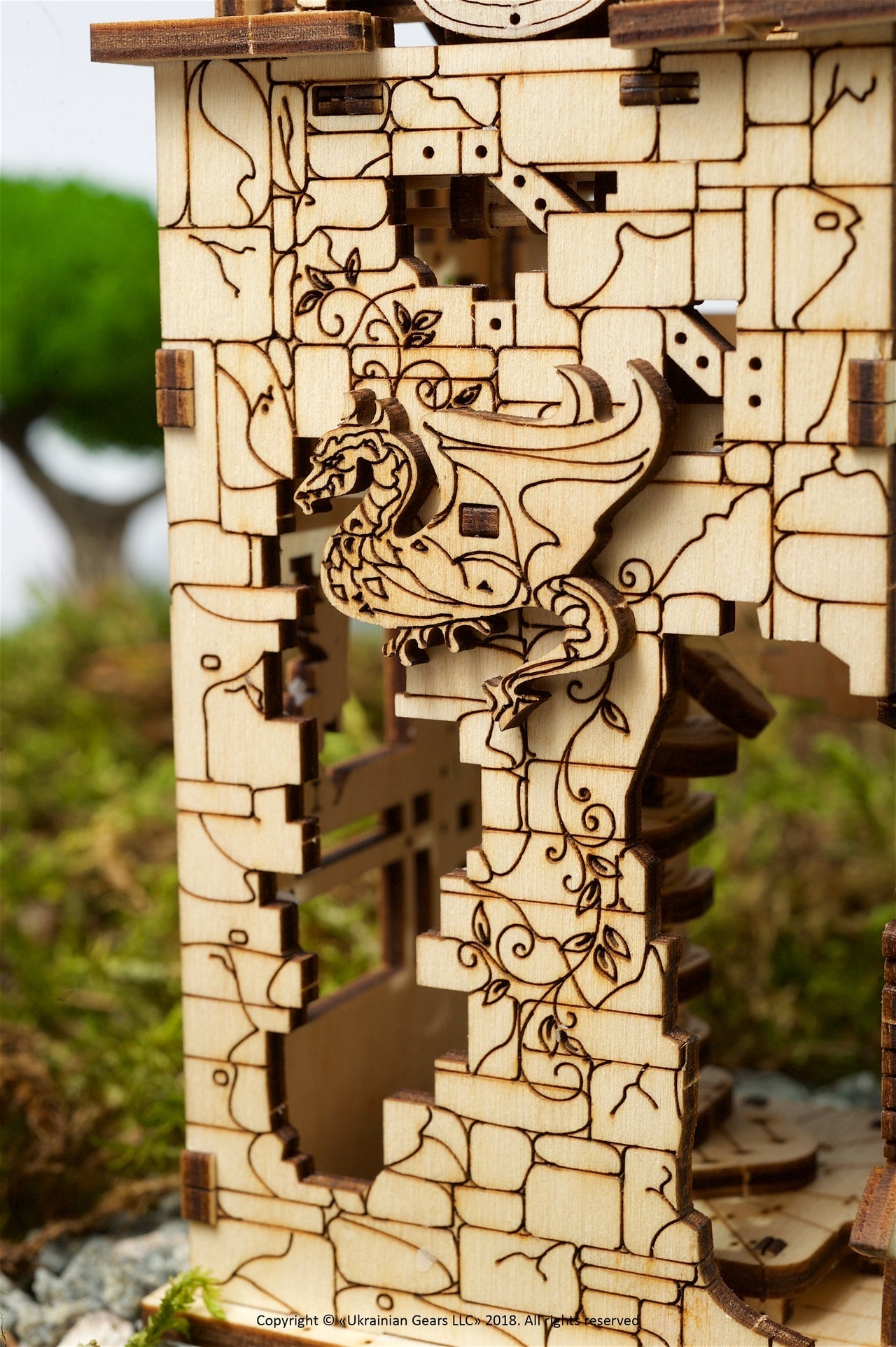 Ugears Archballista-Tower ★Mechanical 3D Puzzle Kit Model Toys Gift Present Birthday Xmas Christmas Kids Adults