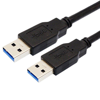 USB 3.0 Type A Male to Type A Male Extension Data Sync Cord Cable Blue For Radiator Hard Disk USB3.0 AM TO AM Data Cable