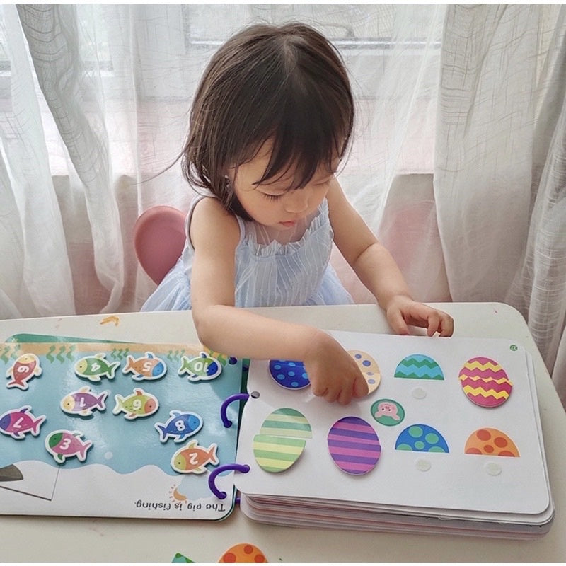 17 Themes Box Set Enlightenment Cognitive Quiet Book Preschool Kindergarten Early Learning Educational Toys Montessori Busy