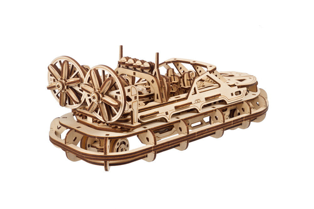 Ugears Rescue Hovercraft 3D Mechanical Model Wooden Puzzle DIY Kits