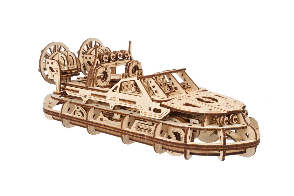 Ugears Rescue Hovercraft 3D Mechanical Model Wooden Puzzle DIY Kits