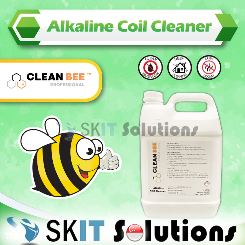 CLEANBEE Professional Alkaline Coil Cleaner Heavy Duty Aircon Cleaning Chemical HVAC Condenser Dirt