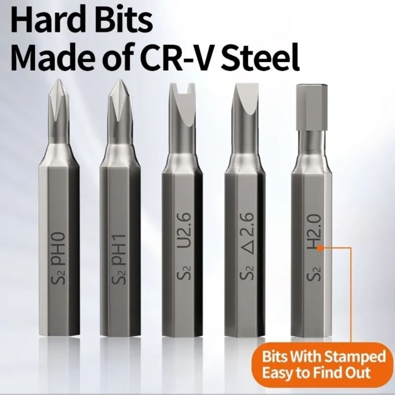 25-in-1 Precision Magnetic Screwdriver Set Repair Tool Kit Phone PC Torx Phillips Bits Screw Driver
