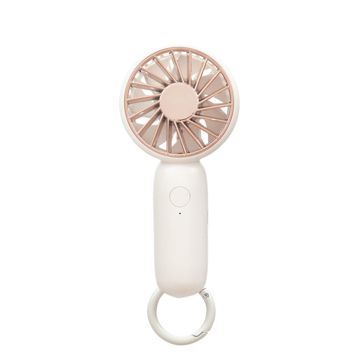 Mini USB Fan Portable Rechargeable Handheld Silent 3 Speed Travel Office Outdoor Summer Cooling Fan