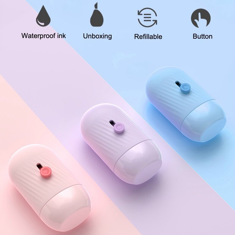 2in1 Identity Protection Roller Stamp with Ceramic Blade Box Opener Security Roller Confidential ID Privacy Protection