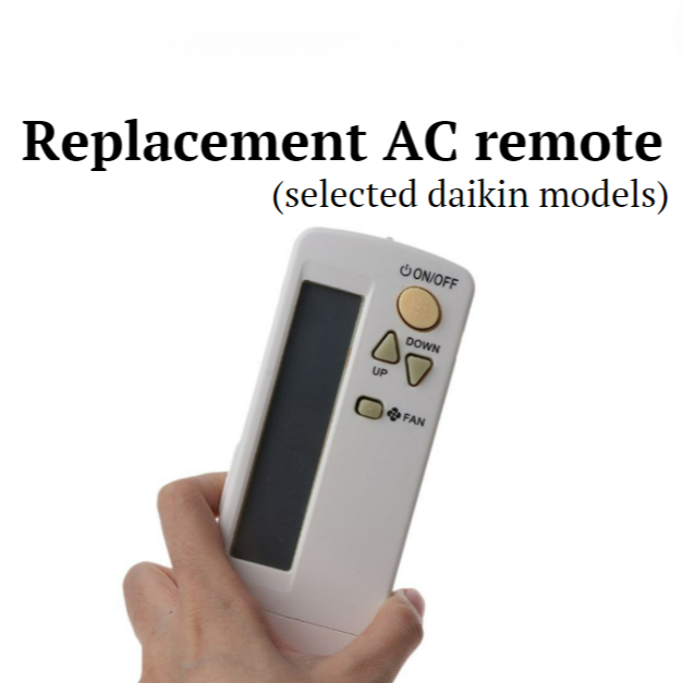 Replacement Daikin Aircon AC Remote Control BRC4C151 BRC4C152 BRC4C153 BRC4C154 BRC4C155 BRC4C156 BRC4C157 BRC4C158 BRC4C159 BRC4C160 BRC4C161 BRC7EB518 BRC7EB519 BRC7E618 BRC7E619 BRC4C651