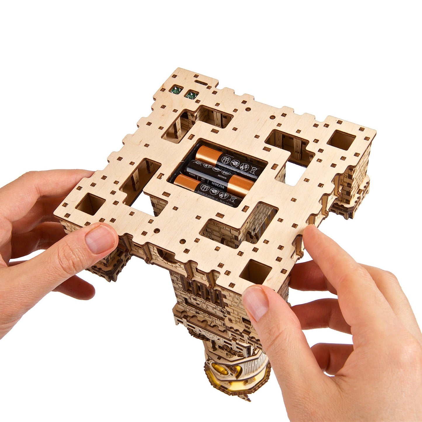 Ugears Lighthouse Of Alexandria 3D Mechanical Model Wooden Puzzle DIY Kits for Adult Kids Toys Gift