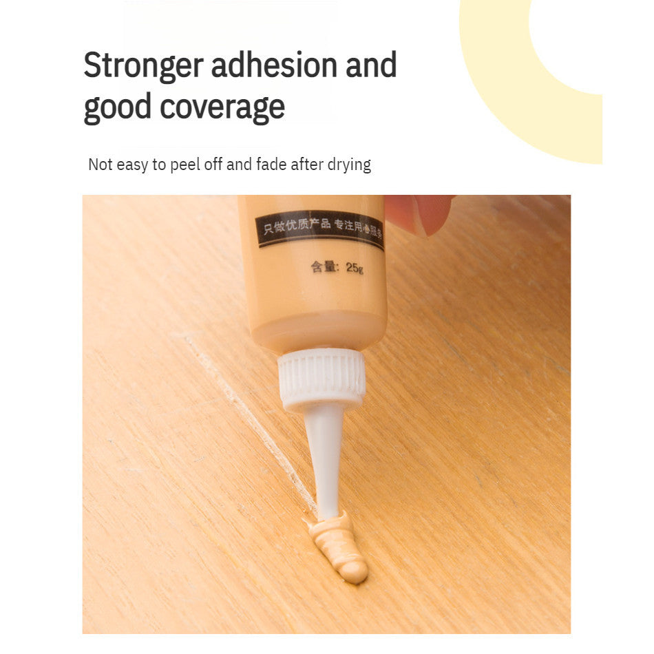 Wood Furniture Repair Paste Cream Floor Table Chair Door Scratch Filler Stain Touch-Up Coloring Agent