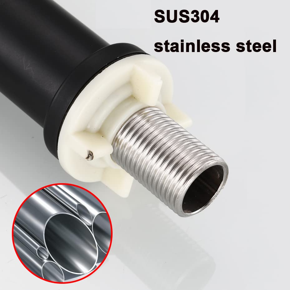 Short / Tall SUS304 Stainless Steel Toilet Wash Basin Faucet Cold Water Tap Household Under Table Bathroom Cabinet Washbasin Sink