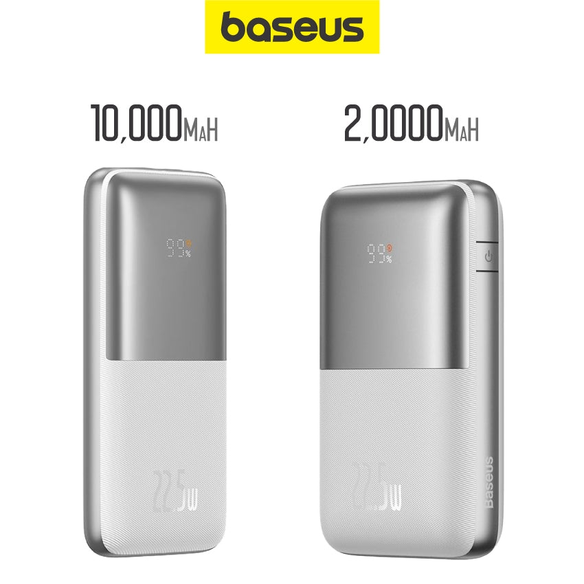 Baseus Bipow Pro Digital Display Fast Charge Power Bank 10000mAh / 20000mAh 22.5W Emergency Battery Charger PowerBank