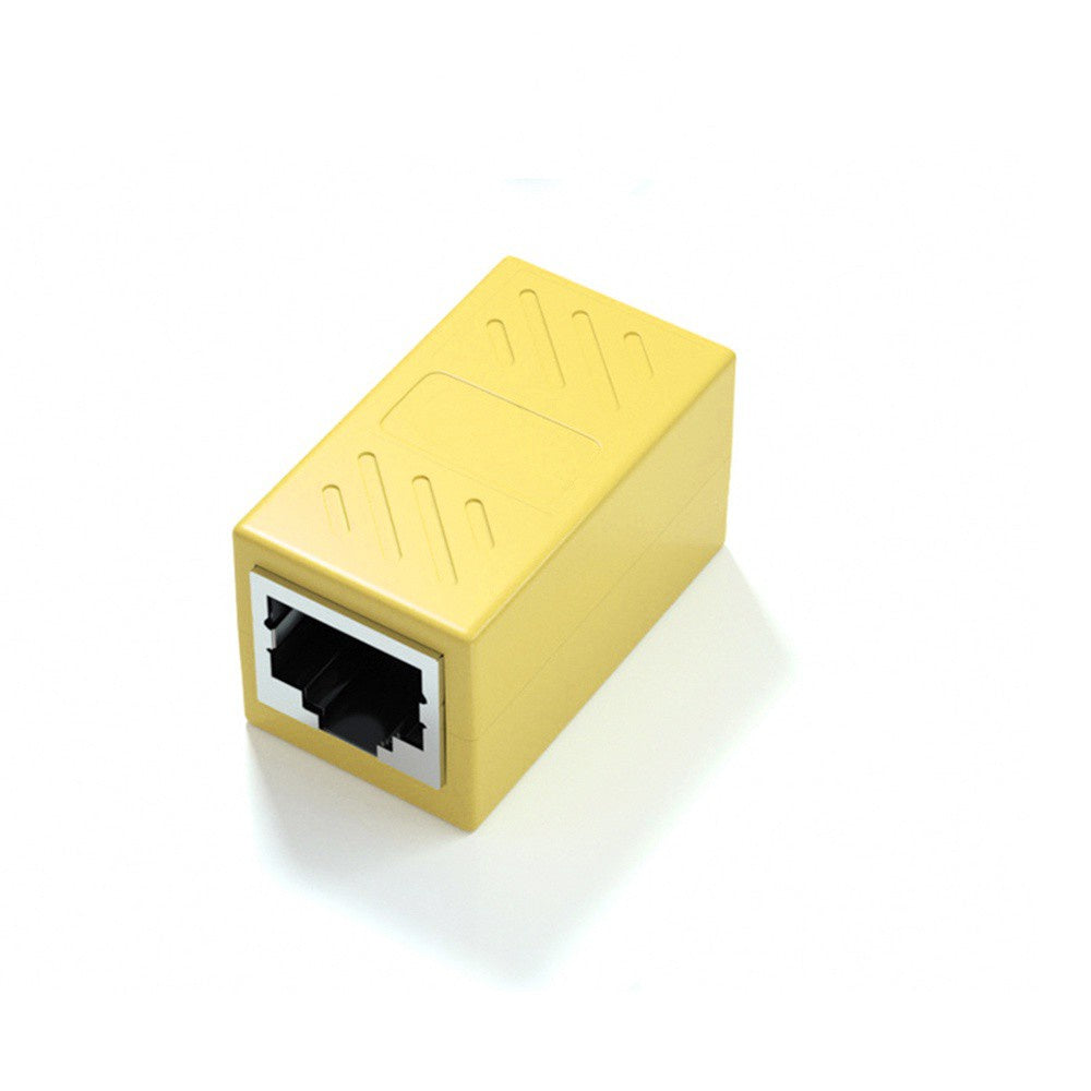 RJ45 Coupler Plug Jack Ethernet Extender Joint Connector in-Line Female to Female LAN Cable Adapter for Cat7 Cat6 Cat5