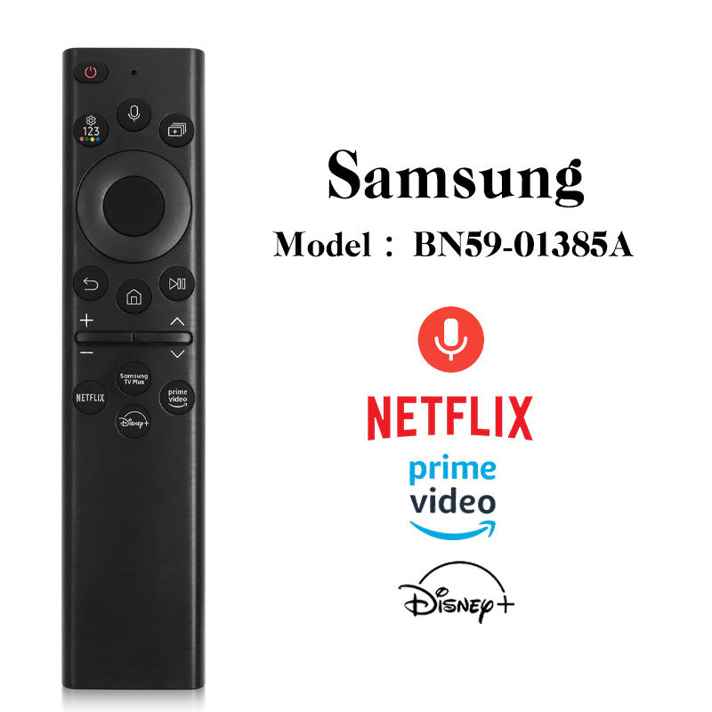 Universal Replacement Samsung Smart TV Remote Control w/ Voice BN59-01259B 01385A 01432A RM-D1078 G2500 V1 V5