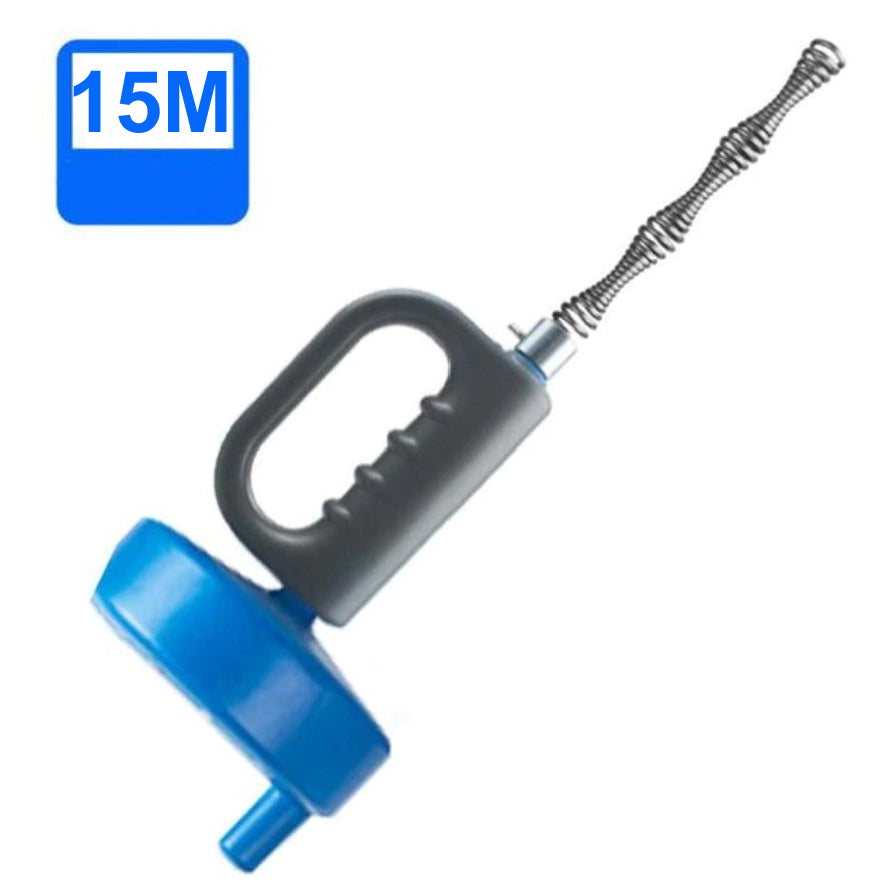 Plumbing Auger Drain Snake Clog Remover Tool Pipe Cleaner Plunger Toilet Kitchen Sewer Declogger