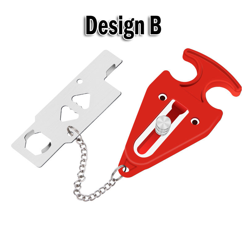 Portable Travel Door Lock Home Security Keypad Lockdown Locker Door Stopper Anti-Theft for Safety Privacy Hotel Home