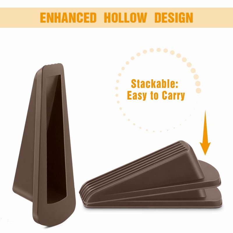2pc Premium Heavy Duty Crosize Door Stopper