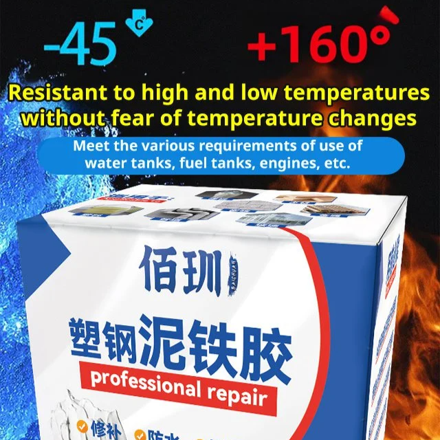 Multi-Functional Leak Crack Repair Plastic Steel Clay Iron Glue Strong Waterproof Adhesive Patching