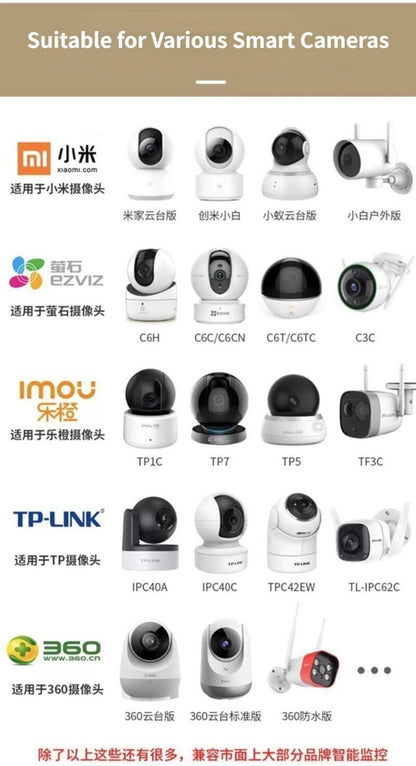 No-Drill Wall/Ceiling Mount CCTV Stand  Holder Various Camera Home Monitoring Bracket Indoor Universal Base Projector
