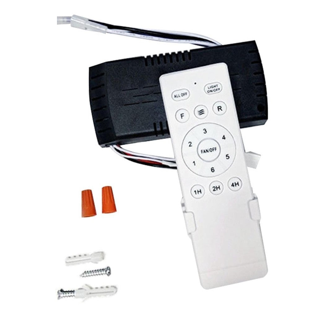 Smart Universal Ceiling DC Fan Lamp Remote Control Kit Receiver 6 Speed Timing Wireless Controller