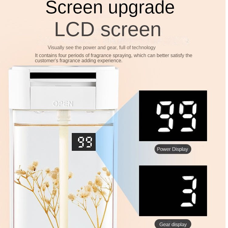 230ML Automatic Aroma Diffuser Rechargeable Air Freshener Essential Oil Humidifier Home Fragrance