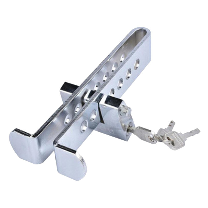 Universal Car Pedal Lock Anti-Theft Auto Solid Stainless Steel Brake Clutch Lock Vehicle Security Protection Supplies
