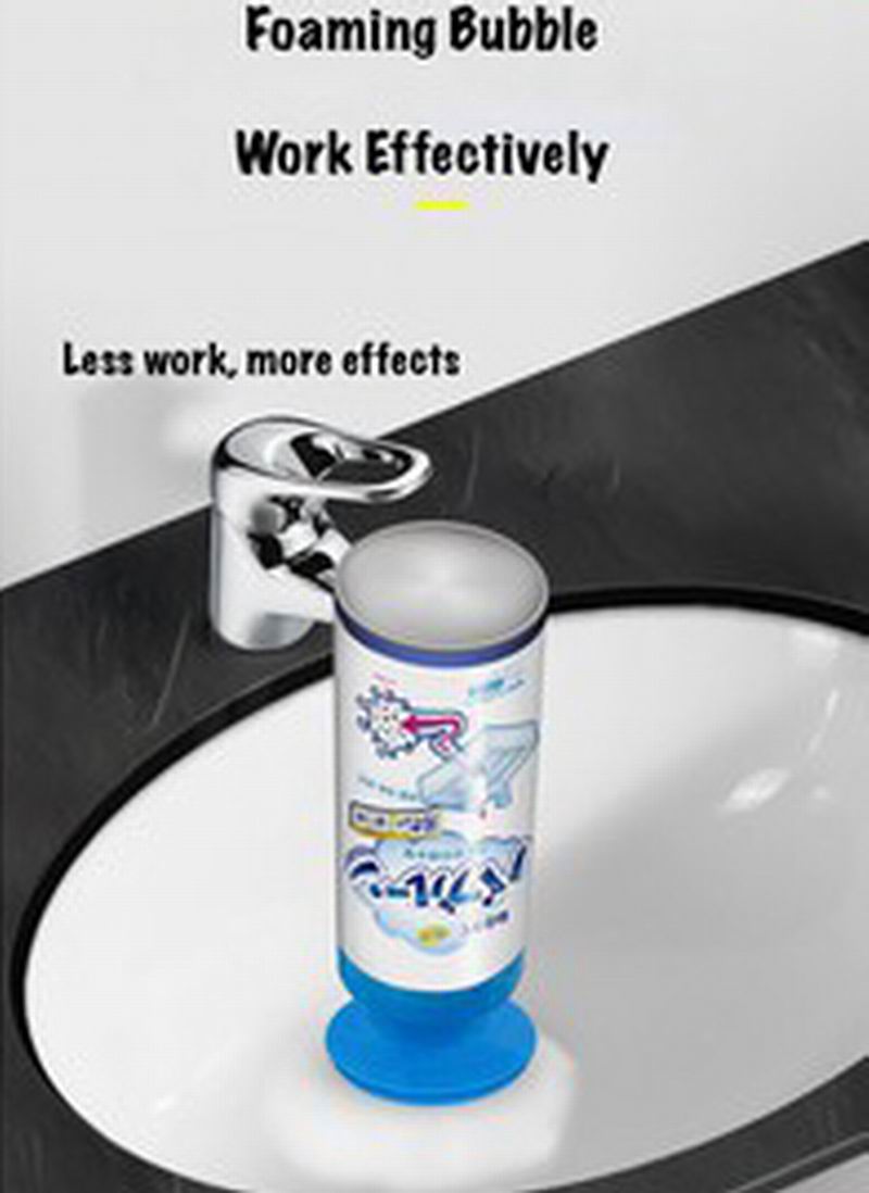 Drainage Power Flush Sink Drain Pipe Toilet Bowl Cleaner Japan Formula Foaming Plughole Sanitiser