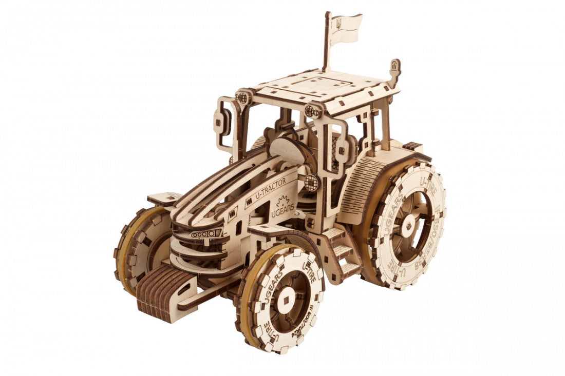 Ugears The Tractor Wins ★Mechanical 3D Puzzle Kit Model Toys Gift Present Birthday Xmas Christmas Kids Adults