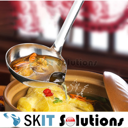 Stainless Steel Filter Oil Spoon Colander Oil Soup Separator Household Kitchen Cooking Drain Oil Spoon Fat Separator