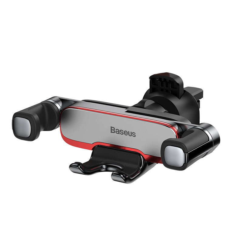 Baseus Lateral Gravity Car Mount Holder Air Vent Aircon Cell Mobile Phone Metal Stand