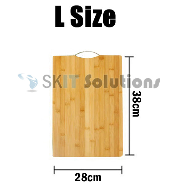 Hangable Lightweight Bamboo Cutting Board Durable Wooden Chopping Serving Board Kitchen Household