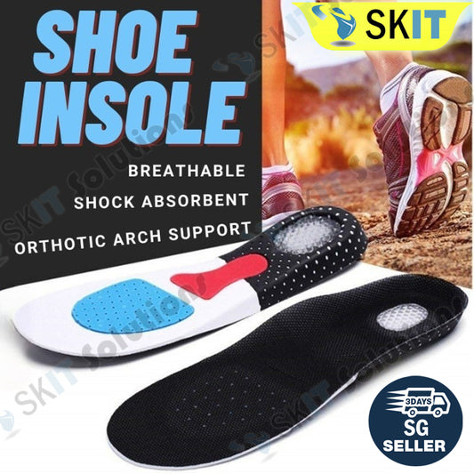 Orthotic Arch Support Orthopedic Shoe Insole Sport Running Jog Cushion Silicone Gel Memory Foam Pad