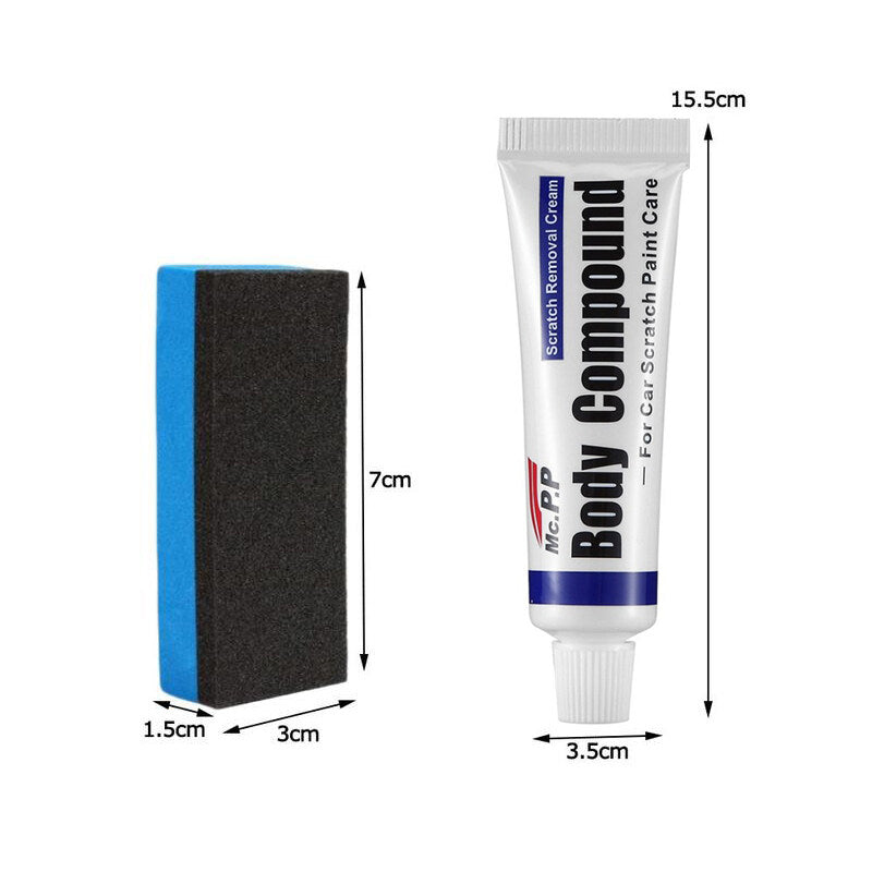 Car Body Compound Wax Paint Paste Set Scratch Paint Care Fix It Pro Repair Kit Scratches Remover Auto Polishing Grinding