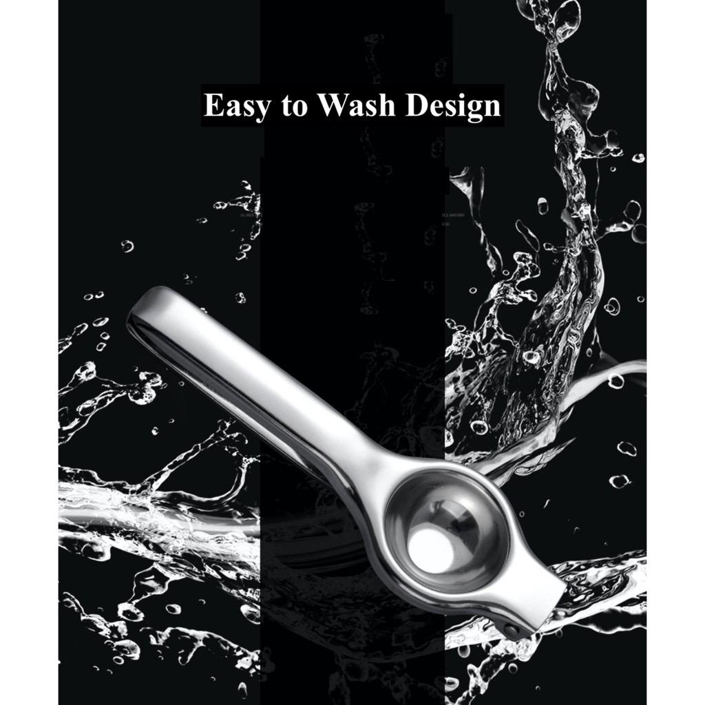 Lemon Squeezer Juicer Stainless Steel Kitchen Bar Orange Lime Citrus Juicer Manual Hand Press New with Box