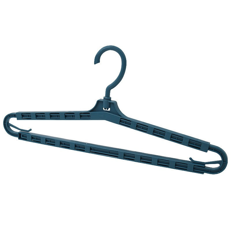 Super Long Retractable Telescopic Clothes Hanger 360° Rotating Hook Laundry Rack Space Saving Towel