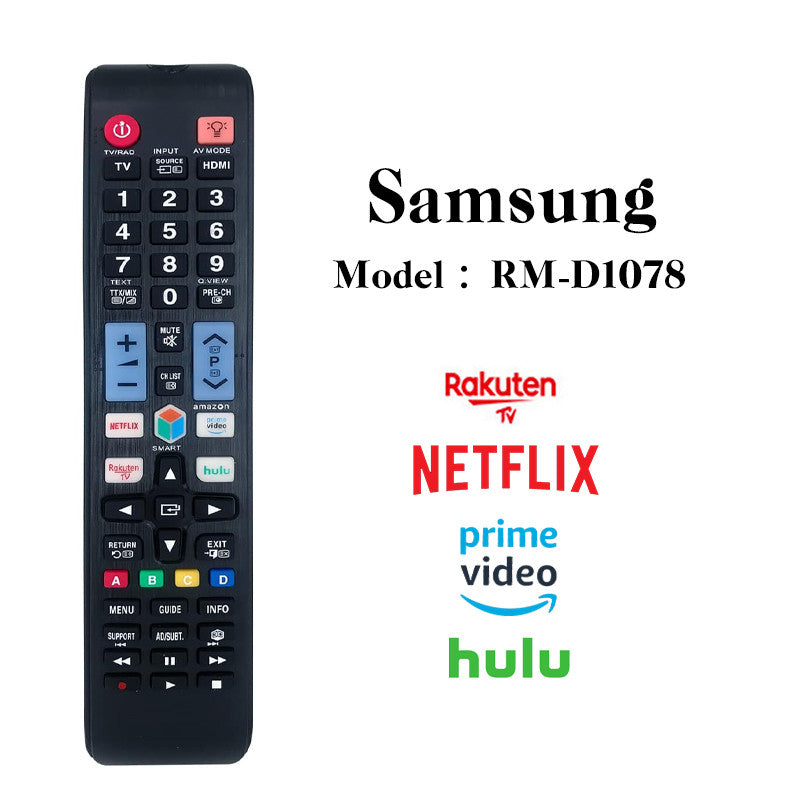 Universal Replacement Samsung Smart TV Remote Control w/ Voice BN59-01259B 01385A 01432A RM-D1078 G2500 V1 V5