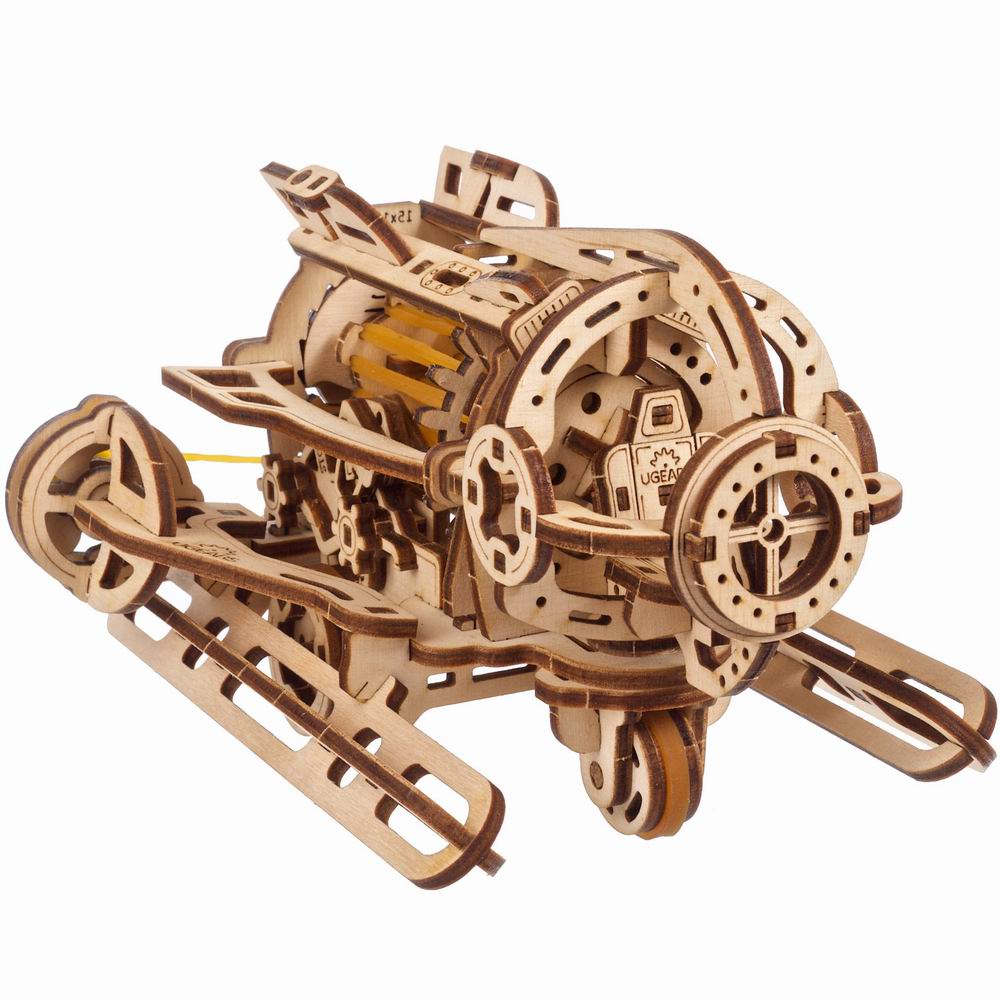 UGEARS Steampunk Submarine 3D Mechanical Model Wooden Puzzle DIY Kits