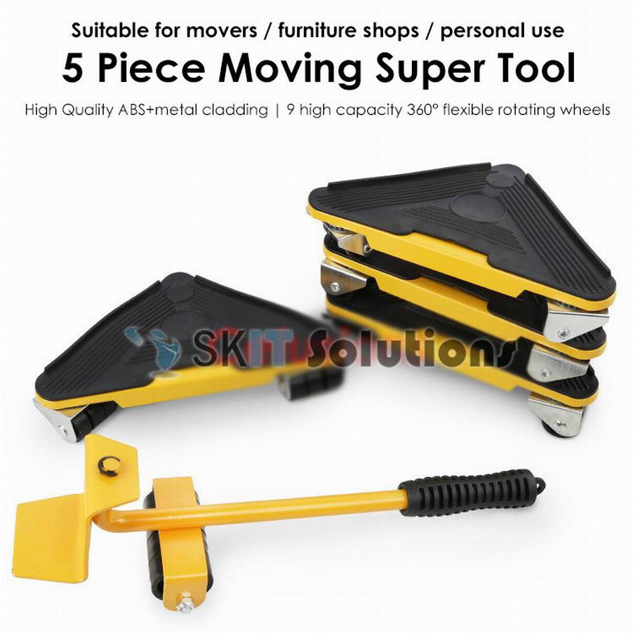 Upgraded Heavy Object Furniture Fridge Sofa Bed Moving Device Tool Mover Lifter Roller Slider Transport Pad★700KG / 300KG