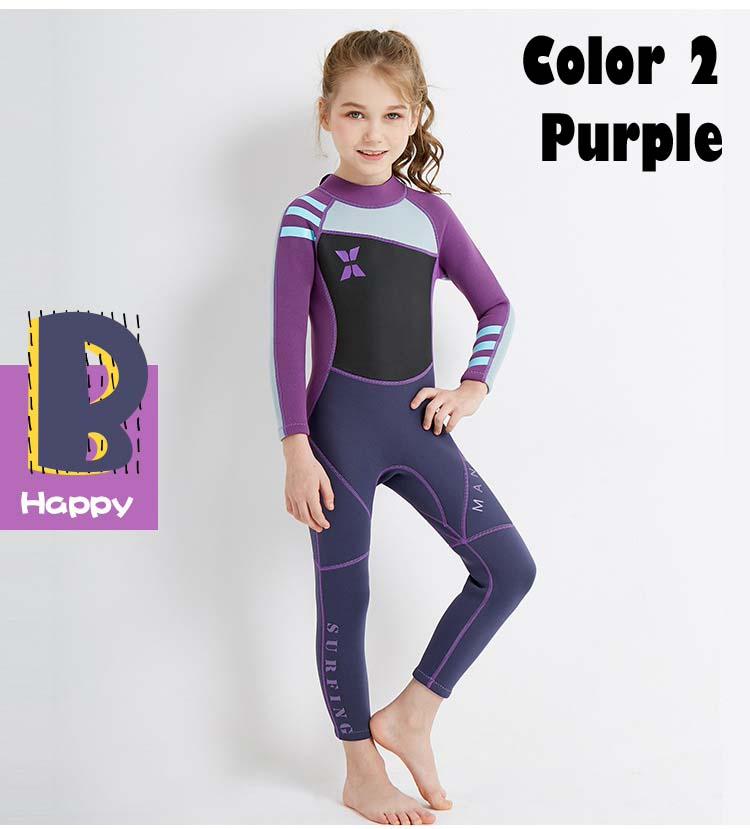 KIDS Thick Swimsuit ★ WS-18818 Long Sleeve Swimming Costume Wear Suit Diving ★ Swim Clothes Boy and Girl