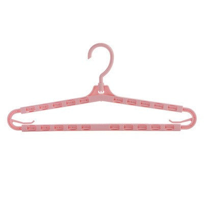 Super Long Retractable Telescopic Clothes Hanger 360° Rotating Hook Laundry Rack Space Saving Towel