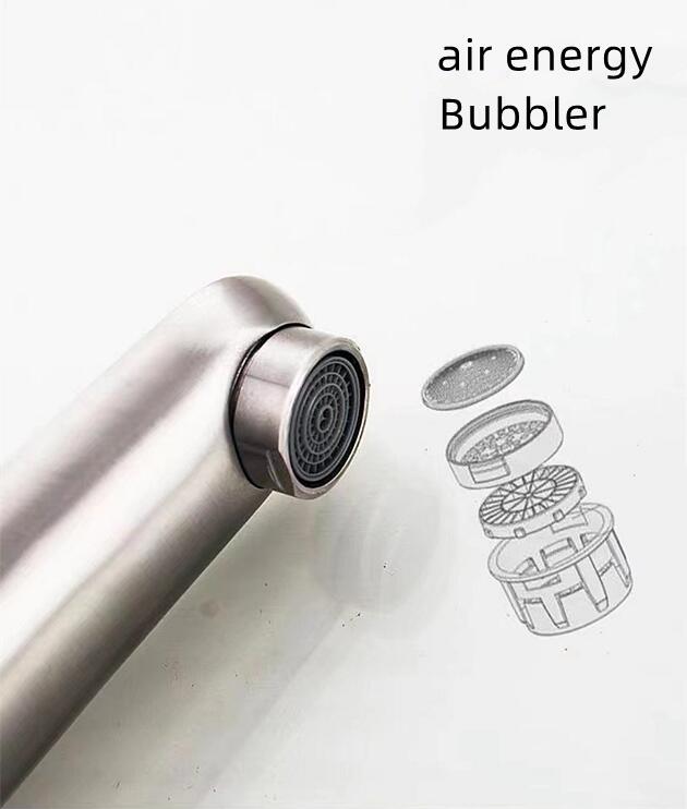 SUS304 Stainless Steel Toilet Basin Faucet Cold Water Tap Household Under Table Basin Bathroom Cabinet Washbasin Sink