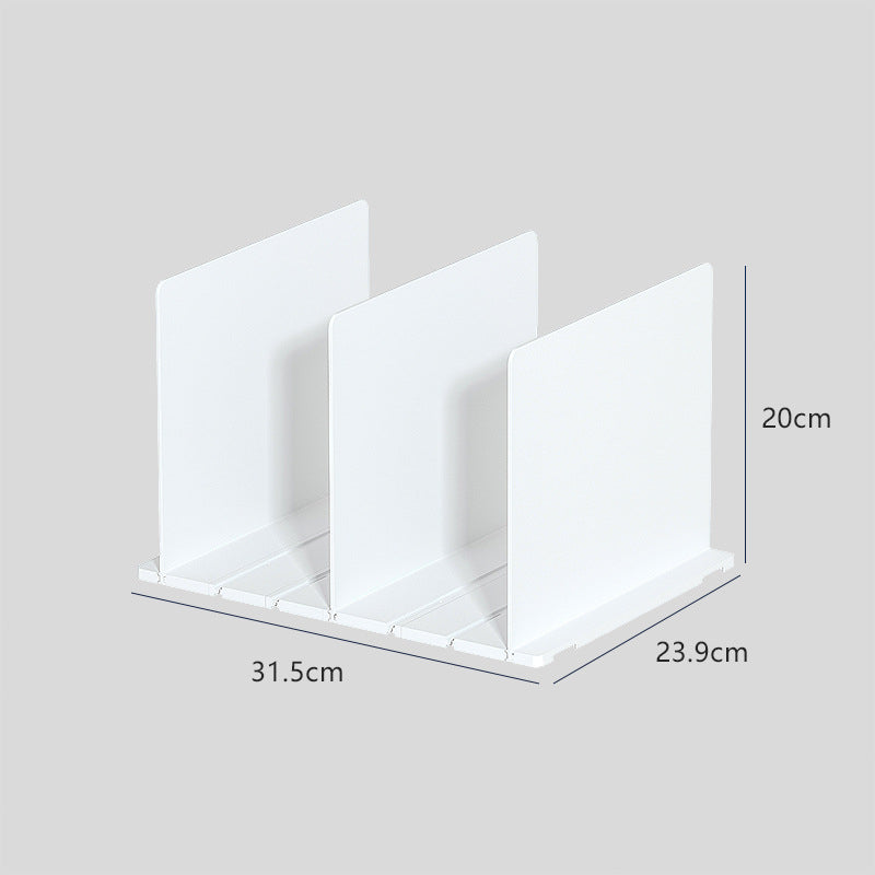 Adjustable Closet Bag Book File Organizer Dividers Purse Handbag Storage Box Rack Partition