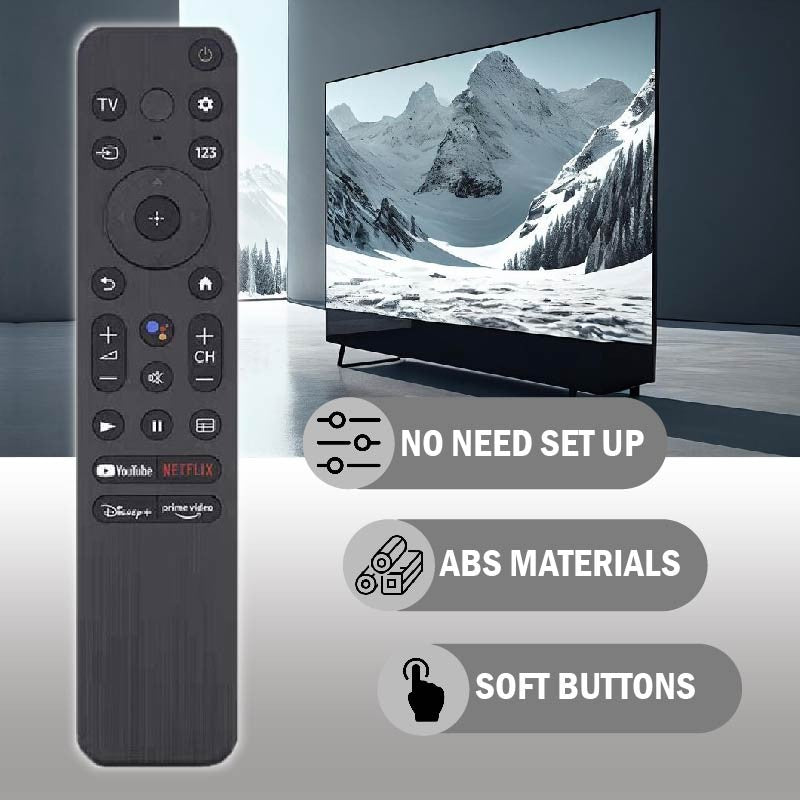 Replacement Sony Smart Bravia TV Remote Control w/ Voice RM-L1370 RMT-TX300P TX800P TX800U TX520P TX500P TX310P TX200P